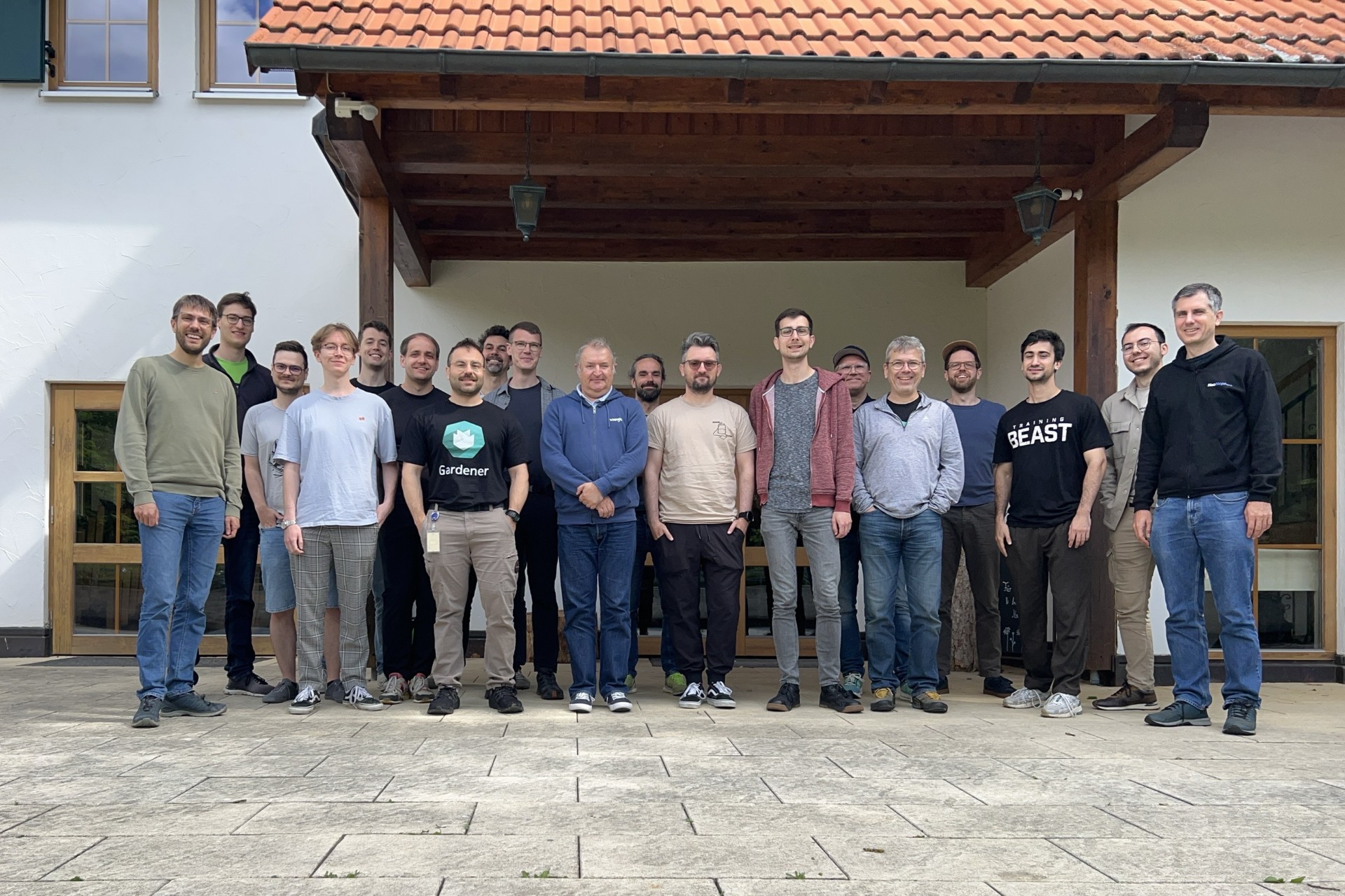 Hackathon attendees